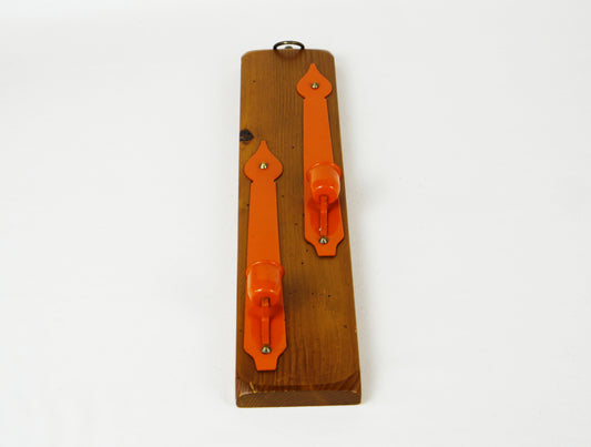 Orange Candle Holder Wall Hanging