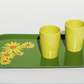 daisy tray - set of two